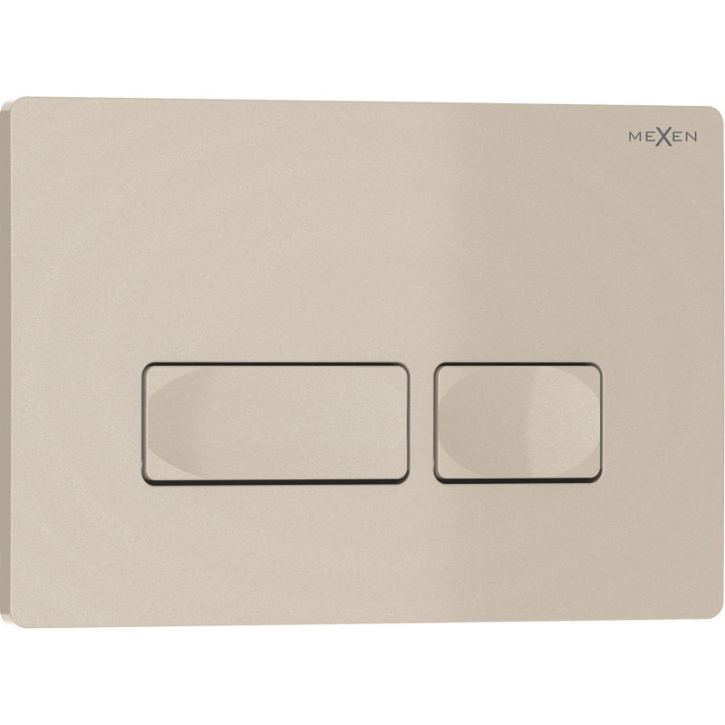 Mexen Tex 04 splachovací tlačítko, béžové- 6104-07
