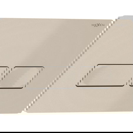 Mexen Tex 04 splachovací tlačítko, béžové- 6104-07