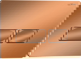 Mexen Tex 04 tlačítko splachovací, růžové zlato lesklé - 6104-09