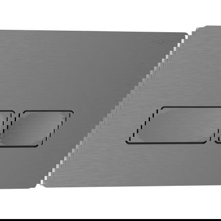 Mexen Tex 04 splachovací tlačítko, gun gray kartáčovaný - 6104-12