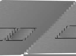 Mexen Tex 04 splachovací tlačítko, gun gray kartáčovaný - 6104-12
