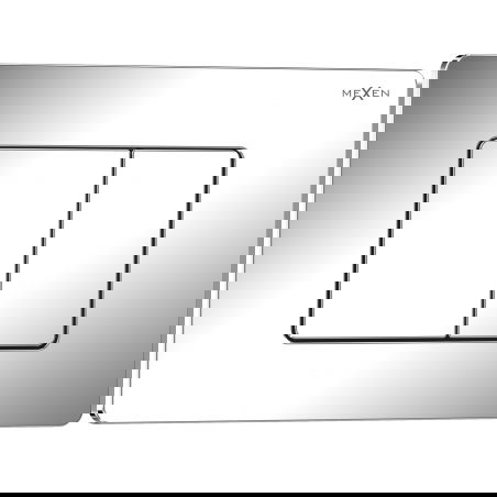 Mexen Tex 05 splachovací tlačítko nerezová ocel, lesklý chrom - 6105-03