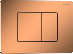 Mexen Tex 05 splachovací tlačítko nerezová ocel, růžové zlato lesklé - 6105-09