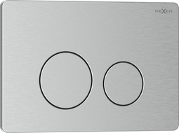 Mexen Tex 06 splachovací tlačítko nerezová ocel, inox - 6106-10