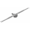 Mexen Flat 360° Super Slim lineární odtok rotační 80 cm, Chromovaná - 1051080