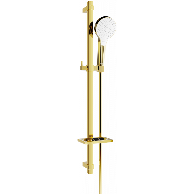 Mexen DQ05 sprchová sada posuvná, zlatá - 785054581-50