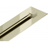 Mexen Flat 360° Super Slim lineární odtok rotační 50 cm, Zlatá - 1551050