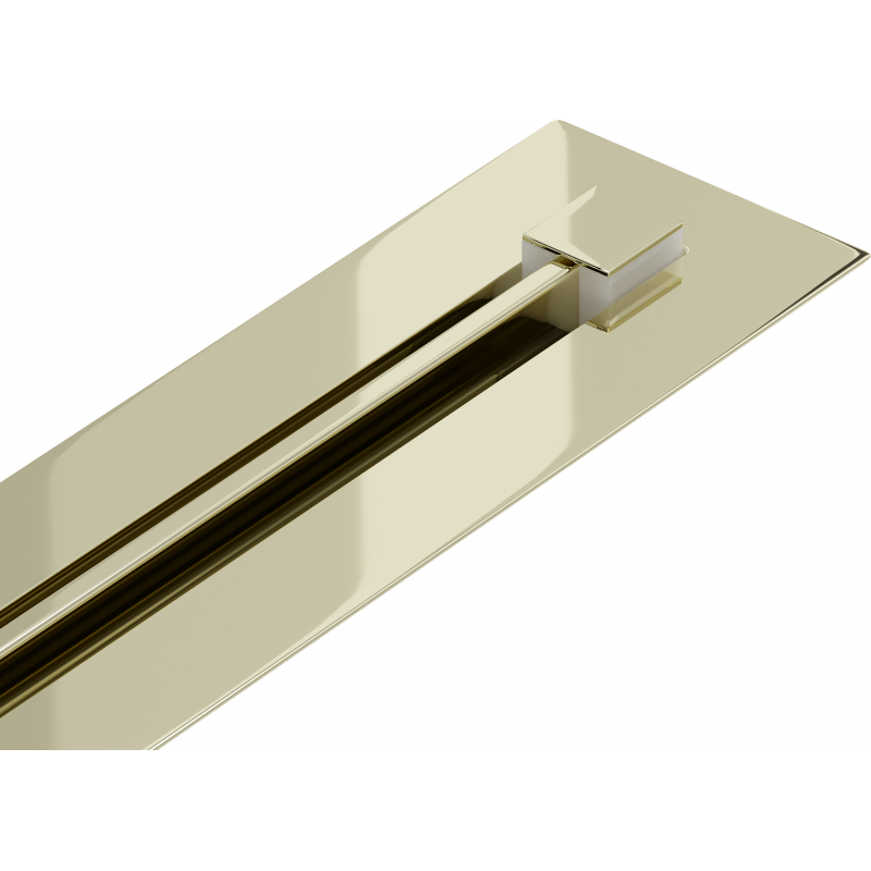 Mexen Flat 360° Super Slim lineární odtok rotační 130 cm, Zlatá - 1551130