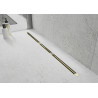 Mexen Flat 360° Super Slim lineární odtok rotační 130 cm, Zlatá - 1551130