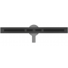 Mexen Flat 360° Super Slim lineární odtok rotační 70 cm, Černá - 1751070
