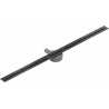 Mexen Flat 360° Super Slim lineární odtok rotační 140 cm, Černá - 1751140