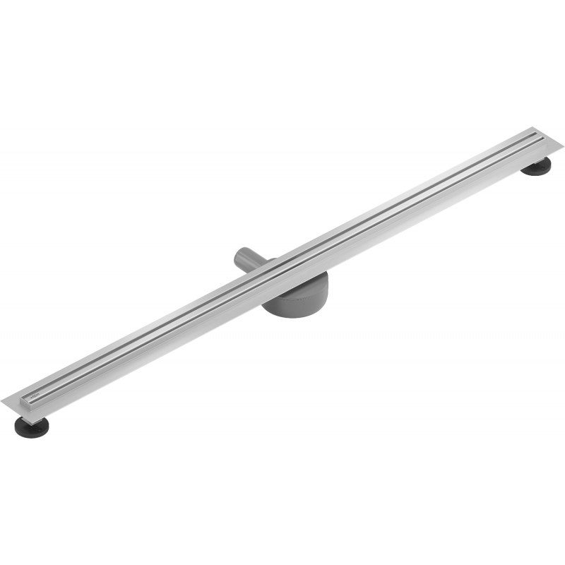 Mexen Flat 360° Slim lineární otočný odtok 130 cm, inox - 1041130