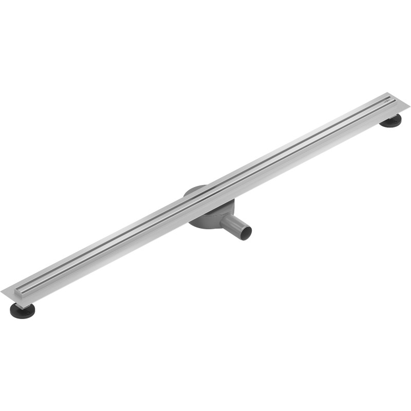 Mexen Flat 360° Slim otočný lineární odtok 200 cm, inox - 1041200