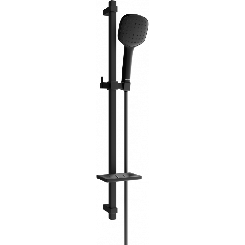 Mexen DQ33 posuvná sprchová sada, černá - 785334581-70