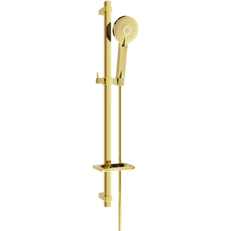 Mexen DQ40 sprchová sada posuvná, zlatá - 785404581-50