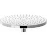 Mexen D-05 dešťová hlavice 22 cm, chrom/bílá - 79705-00