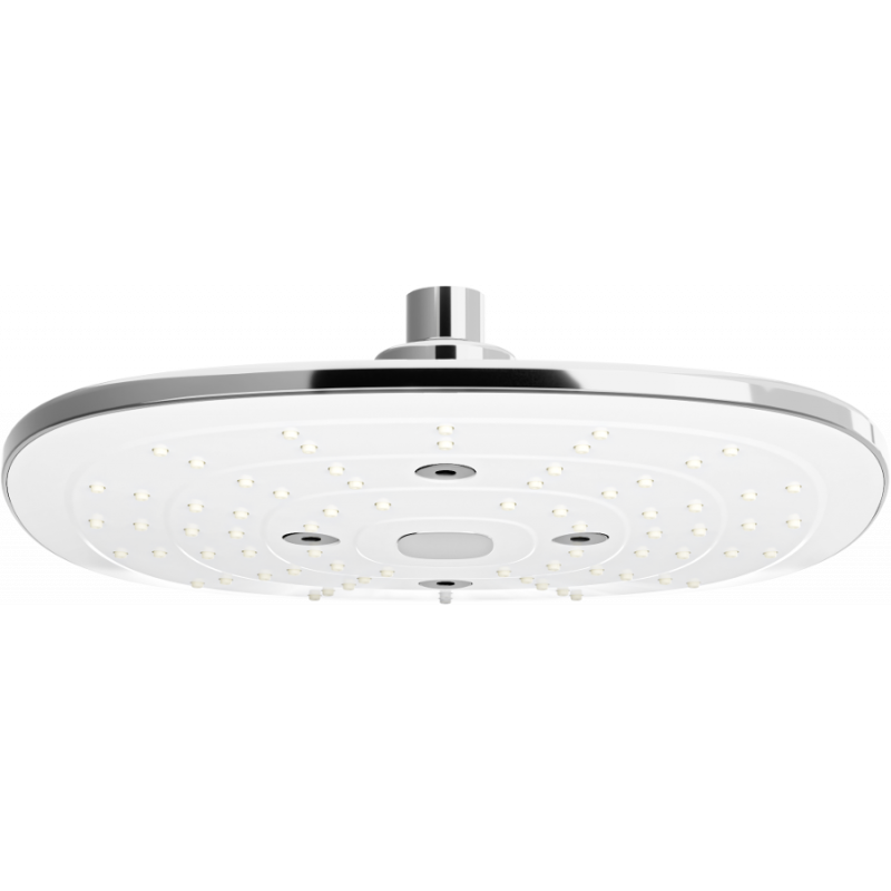 Mexen D-17 hlavová sprcha 24x24 cm, chrom/bílá - 79717-02