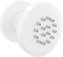 Mexen boční sprchová hlava na stěnu, bílá - 79361-20