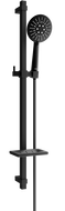Mexen DQ67 posuvná sprchová sada, černá - 785674581-70