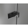 Mexen Lunar-F L skládací sprchové dveře pravé 145 cm, transparentní, kartáčovaný gun gray - 836SL-145-050-66-00-P