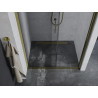 Mexen Apia posuvné sprchové dveře 110 cm, transparentní, zlaté - 845-110-000-50-00