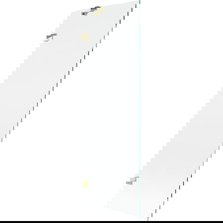 Mexen Lunar sprchová zástěna jednokřídlá 60 x 150 cm, transparentní, zlatá - 897-060-000-50-00