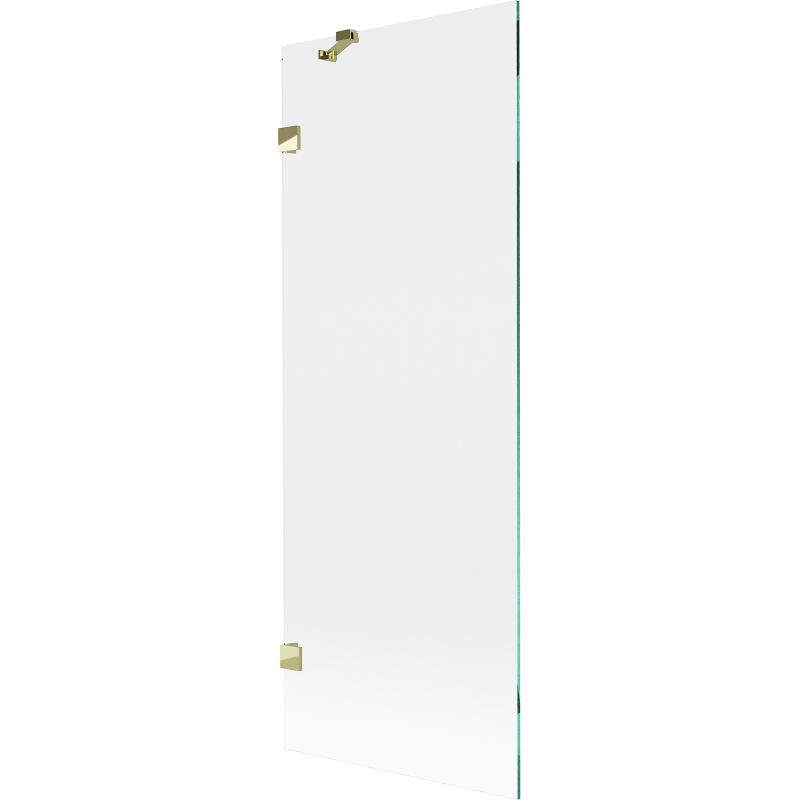 Mexen Lunar vanová zástěna 1-křídlová 70 x 150 cm, transparentní, zlatá - 897-070-000-50-00