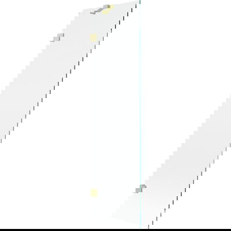 Mexen Lunar vanová zástěna 1-křídlová 50 x 150 cm, transparentní, zlatý kartáčovaný - 897-050-000-55-00