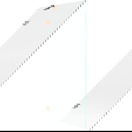 Mexen Lunar vanová zástěna 1-křídlová 70 x 150 cm, transparentní, kartáčovaná měď - 897-070-000-65-00