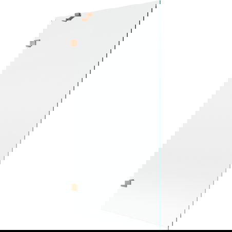 Mexen Lunar vanová zástěna 1-křídlá 90 x 150 cm, transparentní, kartáčovaná měď - 897-090-000-65-00