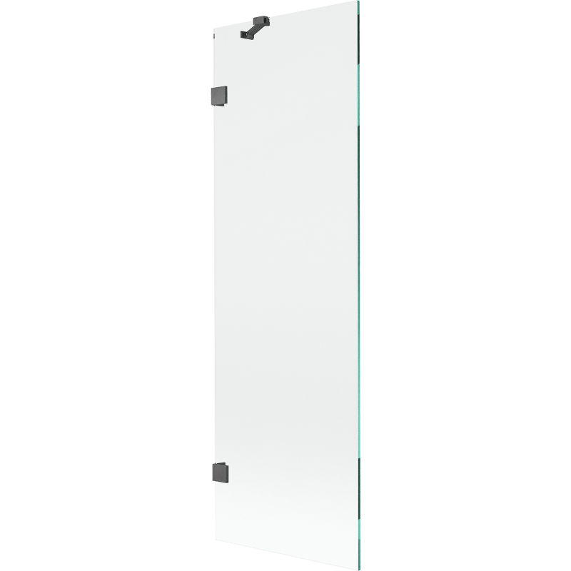 Mexen Lunar vanová zástěna 1-křídlová 60 x 150 cm, transparentní, kartáčovaná gun šedá - 897-060-000-66-00