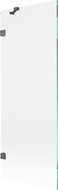 Mexen Lunar sprchový paravan 1křídlový 70 x 150 cm, transparentní, kartáčovaná šedá - 897-070-000-66-00