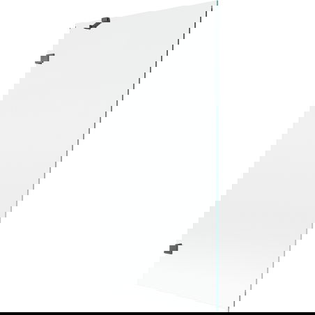 Mexen Lunar vanová zástěna 1-křídlová 90 x 150 cm, transparentní, gun gray kartáčovaná - 897-090-000-66-00