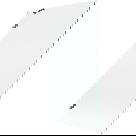 Mexen Lunar sprchová zástěna 1-křídlá 100 x 150 cm, transparentní, kartáčovaná zbraň šedá - 897-100-000-66-00