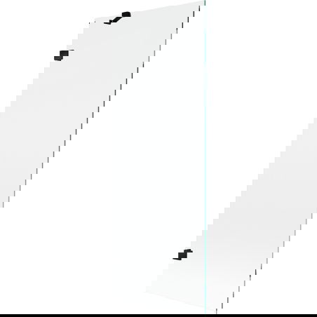 Mexen Lunar vanová zástěna 1-křídlová 70 x 150 cm, transparentní, černá - 897-070-000-70-00