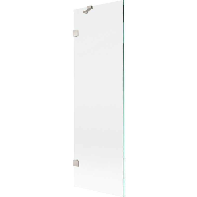 Mexen Lunar sprchová zástěna 1-křídlová 60 x 150 cm, transparentní, kartáčovaný nikl - 897-060-000-97-00