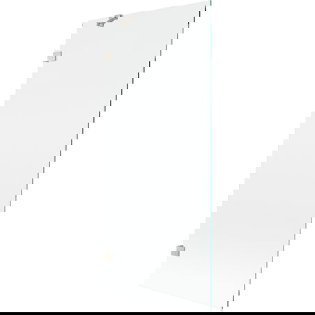 Mexen Lunar vanová zástěna 1-křídlová 80 x 150 cm, transparentní, kartáčovaný nikl - 897-080-000-97-00