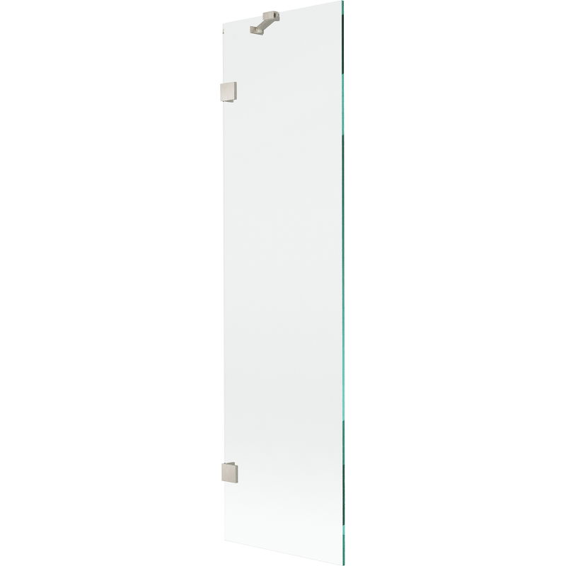 Mexen Lunar sprchová zástěna 1-křídlová 50 x 150 cm, transparentní, kartáčovaný nikl - 897-050-000-97-00