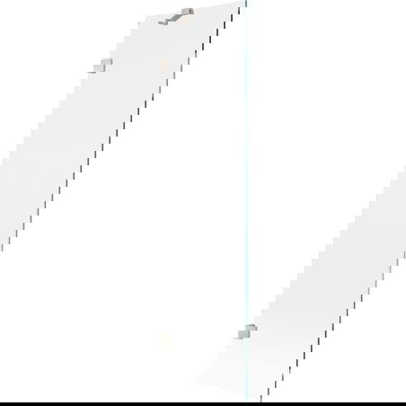 Mexen Lunar sprchová zástěna 1-křídlová 50 x 150 cm, transparentní, kartáčovaný nikl - 897-050-000-97-00