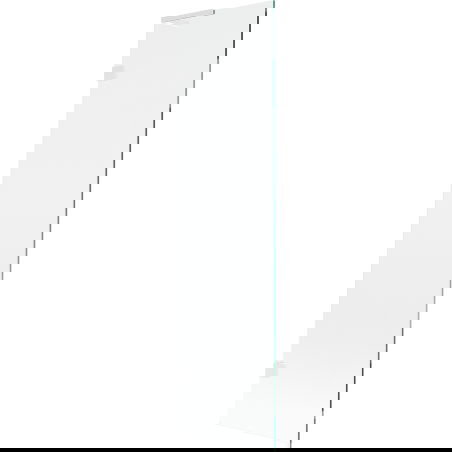 Mexen Lunar L vanová zástěna 1-křídlová 50 x 150 cm, transparentní, bílá - 897L-050-000-20-00