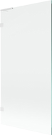Mexen Lunar L vanová zástěna 1-křídlová 90 x 150 cm, transparentní, bílá - 897L-090-000-20-00