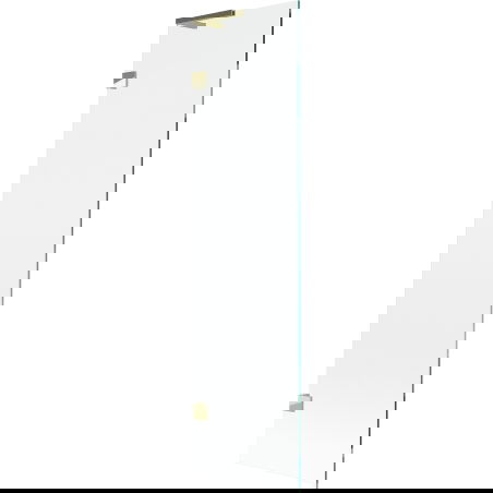 Mexen Lunar L vanová zástěna 1-křídlová 50 x 150 cm, transparentní, zlatá - 897L-050-000-50-00