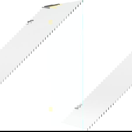 Mexen Lunar L vanová zástěna 1-křídlová 60 x 150 cm, transparentní, zlatá - 897L-060-000-50-00