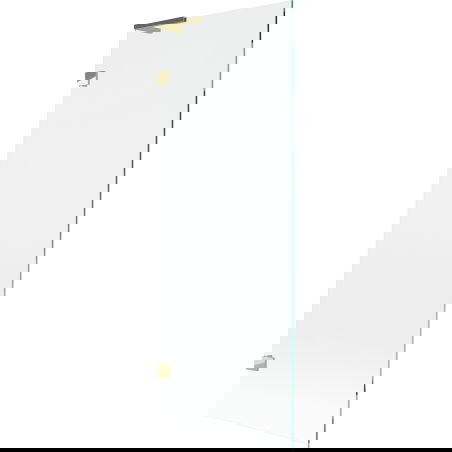 Mexen Lunar L vanová zástěna jednokřídlá 70 x 150 cm, transparentní, zlatá - 897L-070-000-50-00