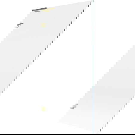 Mexen Lunar L vanová zástěna 1-křídlová 90 x 150 cm, transparentní, zlatá - 897L-090-000-50-00