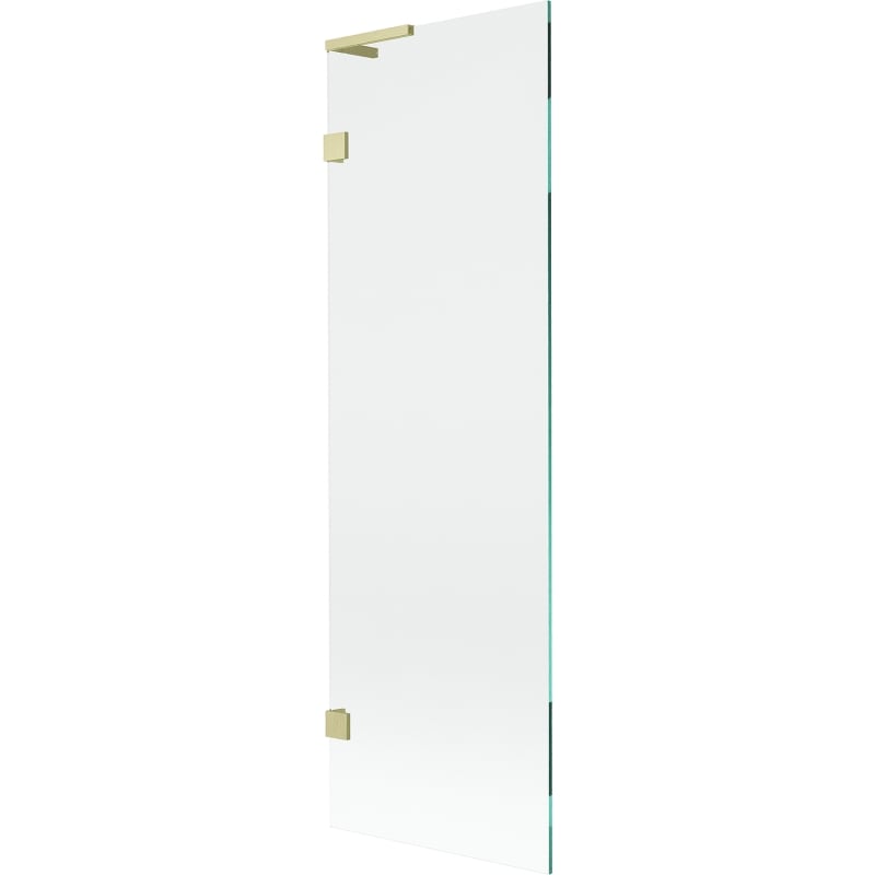 Mexen Lunar L vanová paravana 1-křídlová 60 x 150 cm, transparentní, zlatý kartáčovaný - 897L-060-000-55-00