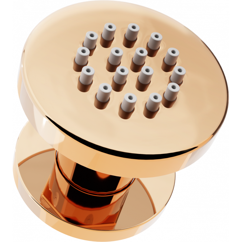 Mexen boční sprchová hlavice, růžové zlato - 79361-60