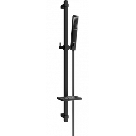 Mexen DQ72 sprchový set posuvný, černý - 785724581-70