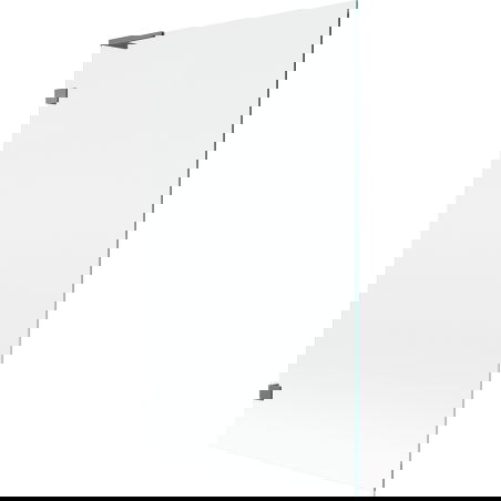 Mexen Lunar L, vanová zástěna, 1-křídlá, 100 x 150 cm, transparentní, gun metal - 897L-100-000-95-00