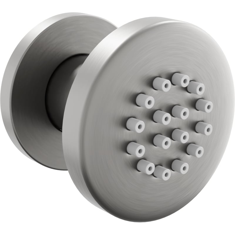 Mexen Kai nástěnná boční tryska, gun gray kartáčovaný - 79361-66